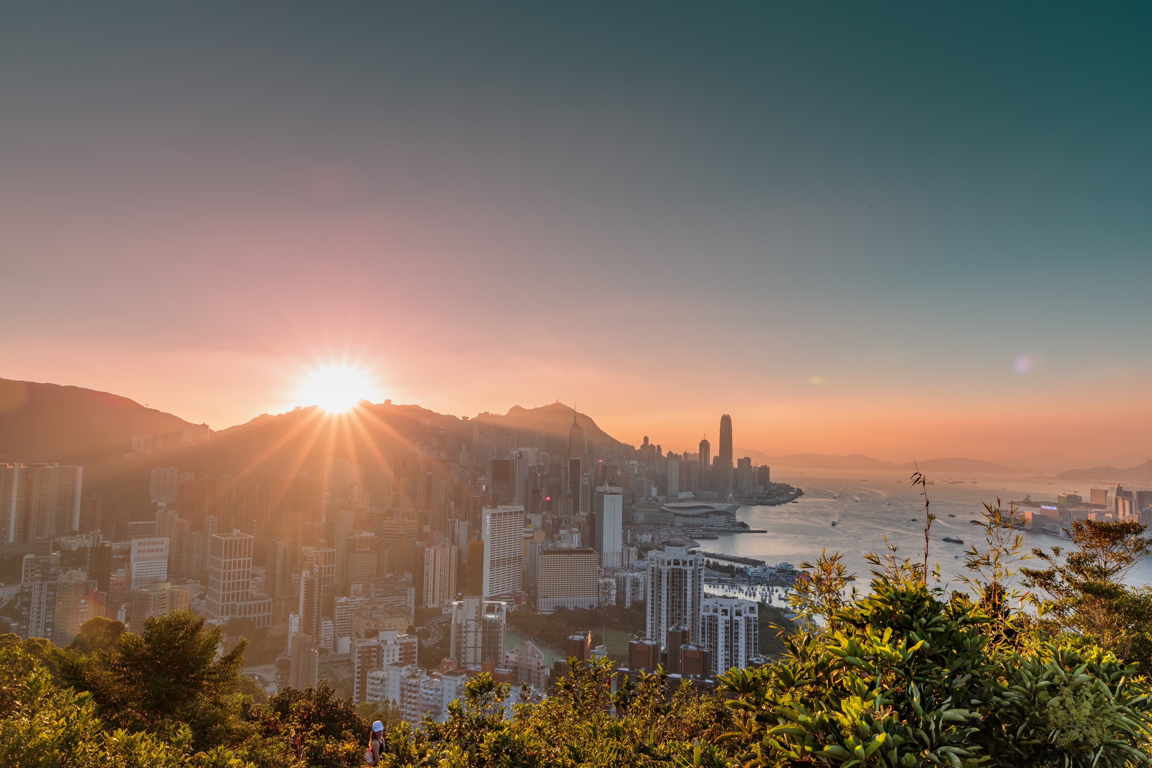 Sunsets in Hong Kong photography by Amrit Bharadwaj